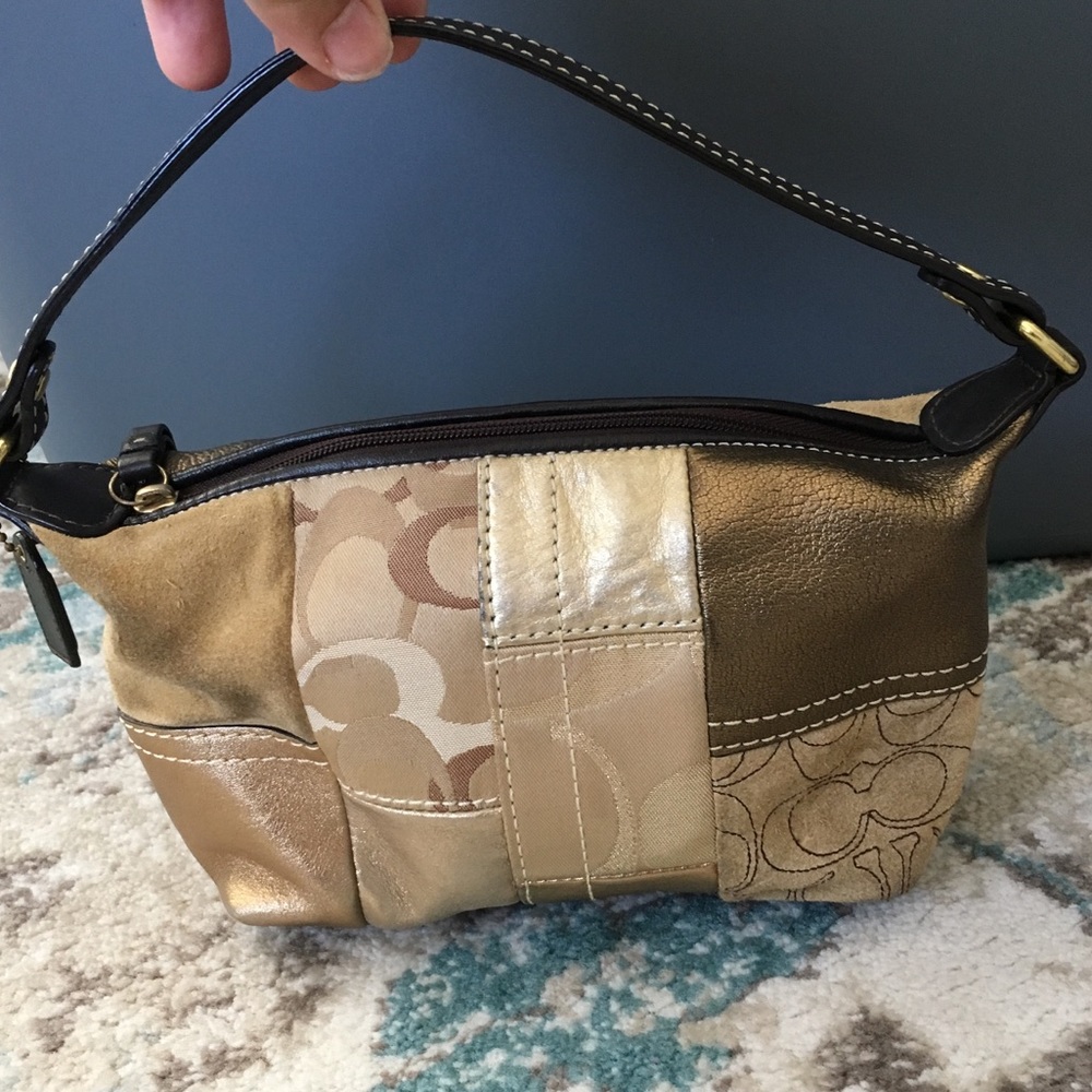 Coach Holiday Patchwork Bag